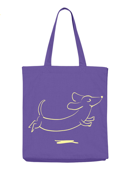 happy dacklo - Tasche, purple