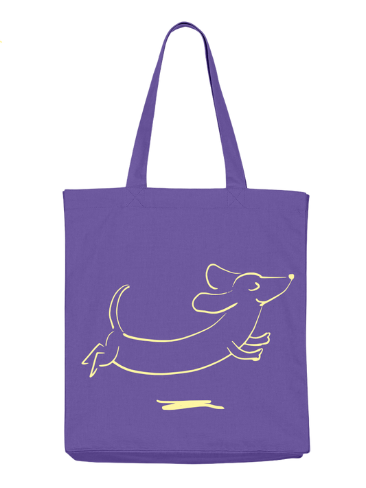 happy dacklo - Tasche, purple