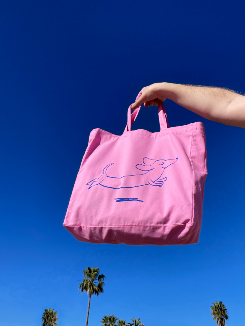 happy dacklo - Tasche, pink