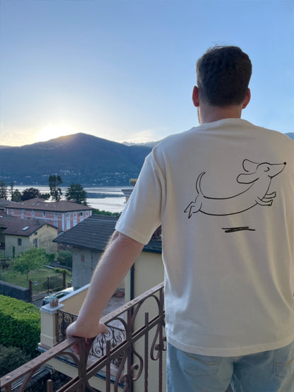 happy dacklo- Unisex Shirt, nature