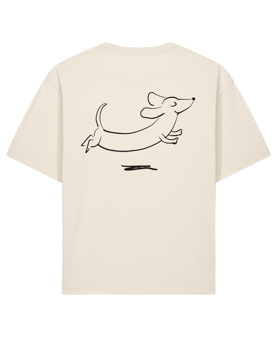 happy dacklo- Unisex Shirt, nature