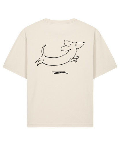 happy dacklo- Unisex Shirt, nature