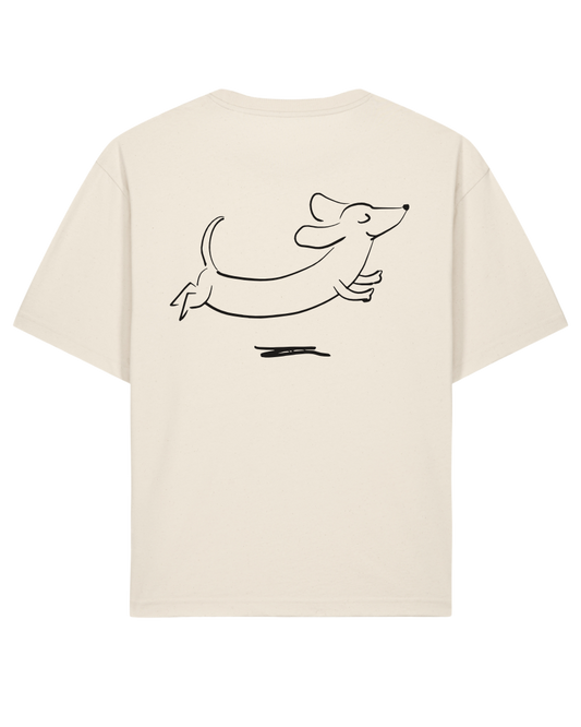 happy dacklo- Unisex Shirt, nature