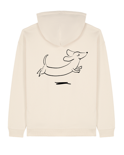 happy dacklo - Unisex Hoodie, nature