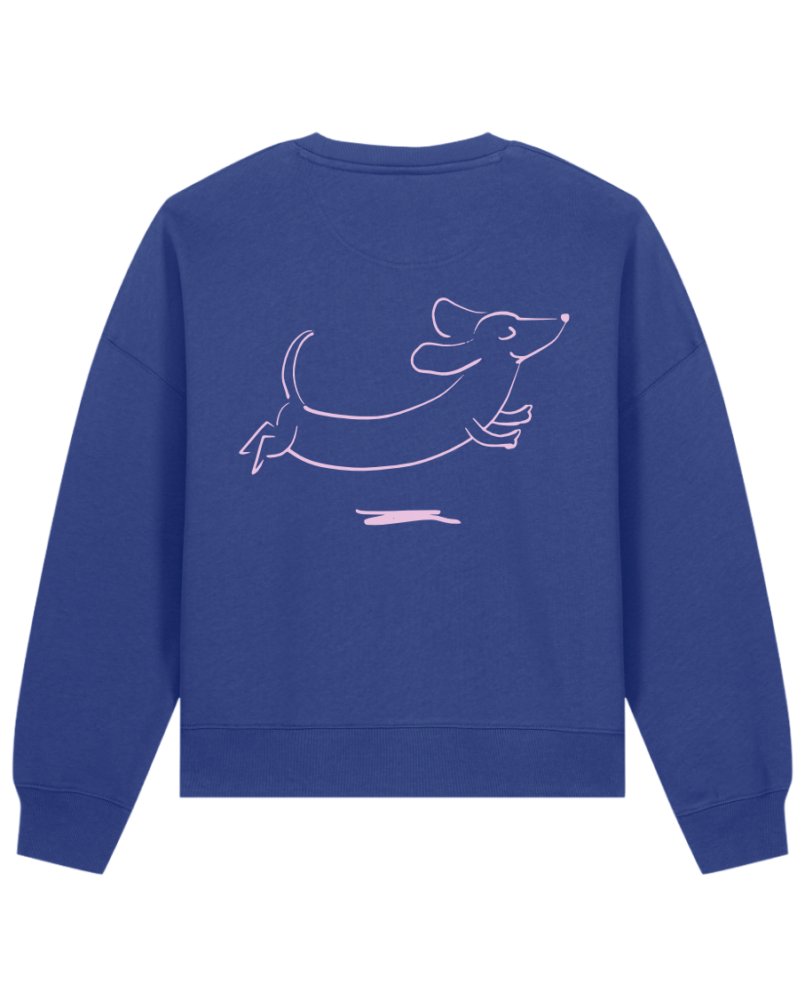 happy dacklo - Women Sweater, deep purple