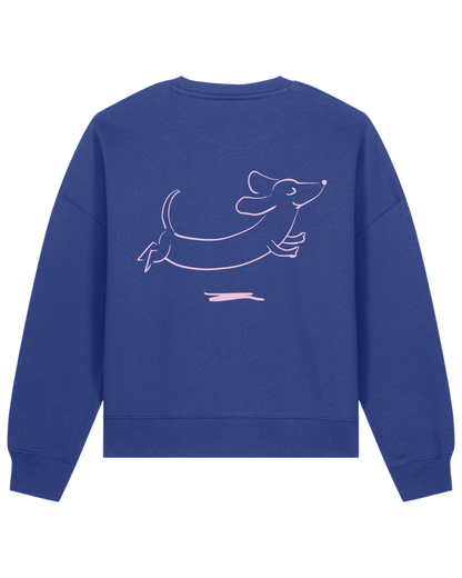 happy dacklo - Women Sweater, deep purple