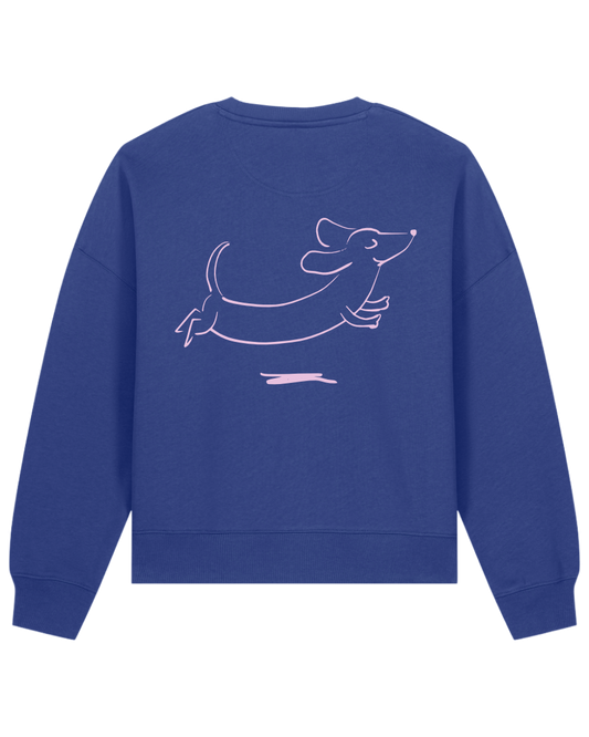 happy dacklo - Women Sweater, deep purple