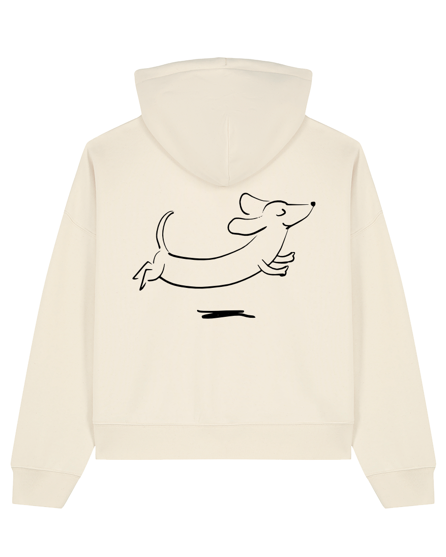 happy dacklo - Women Hoodie, nature