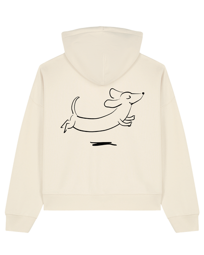 happy dacklo - Women Hoodie, nature