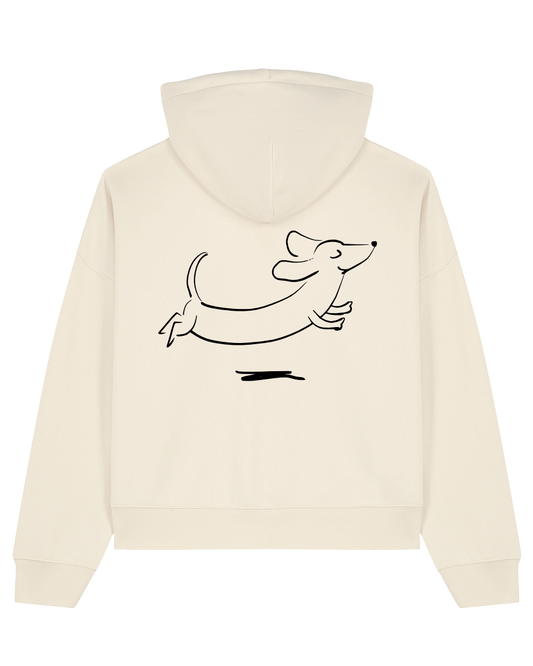 happy dacklo - Women Hoodie, nature