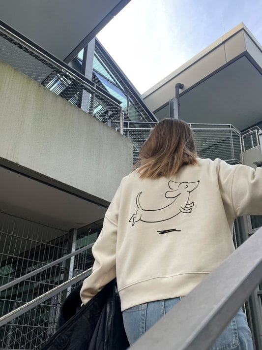 happy dacklo - Women Sweater, nature