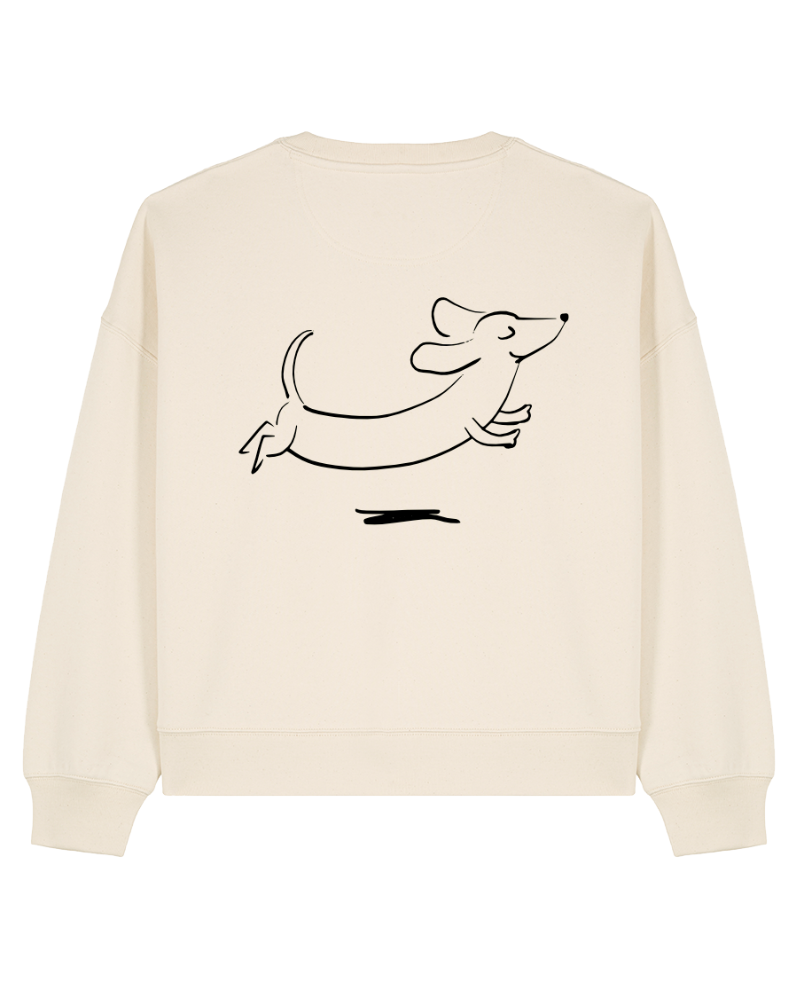 happy dacklo - Women Sweater, nature