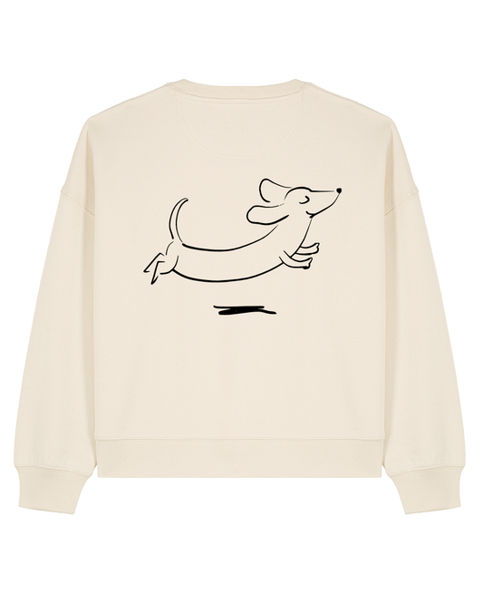 happy dacklo - Women Sweater, nature