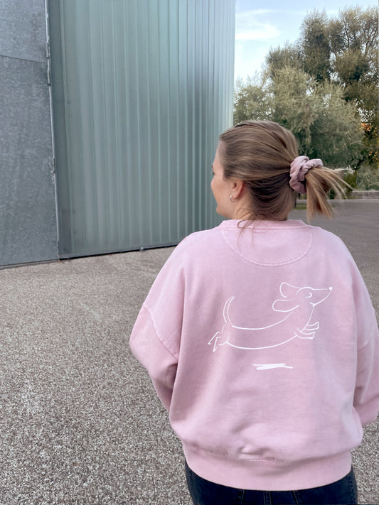 happy dacklo - Women Sweater, vintage rose