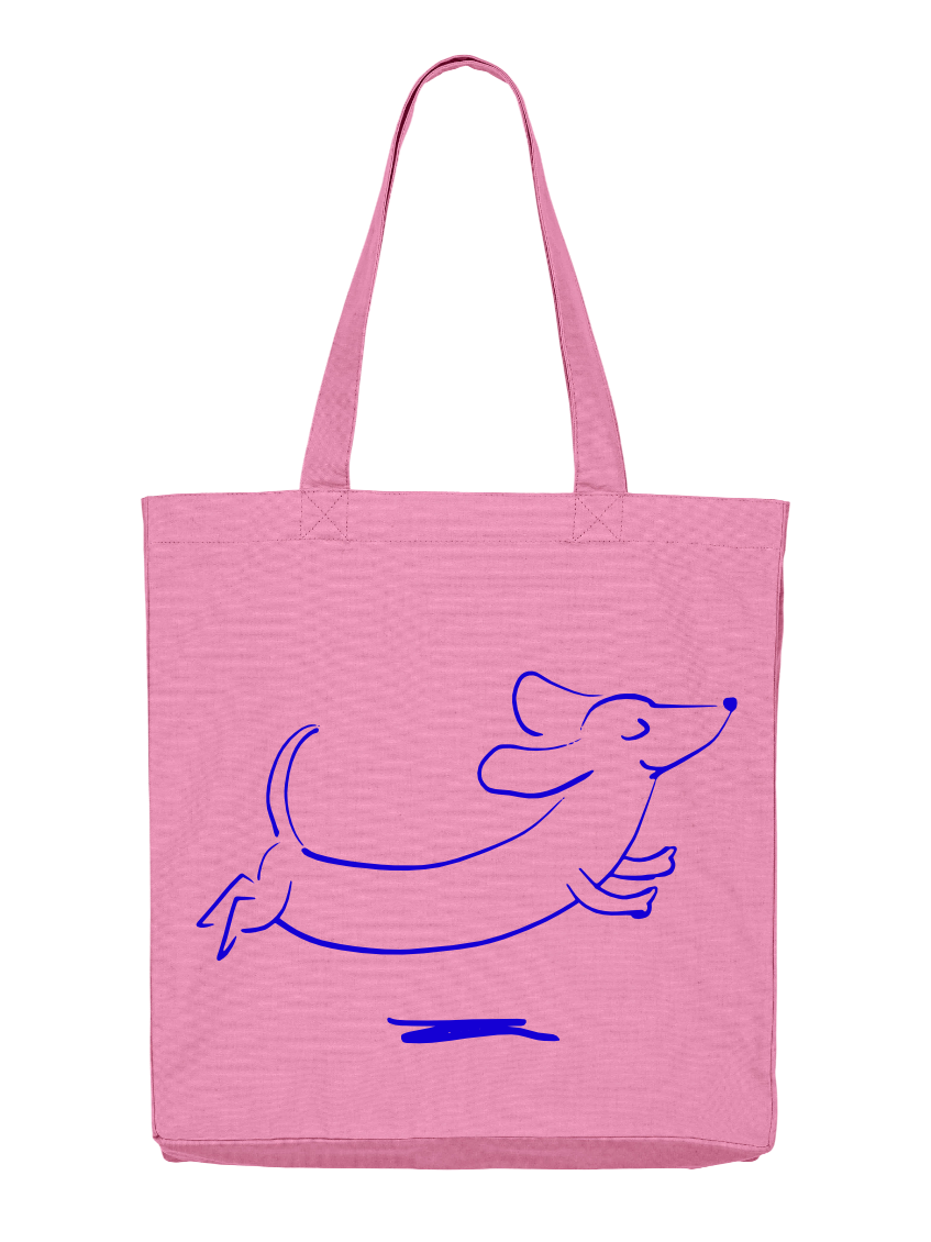 happy dacklo - Tasche, pink