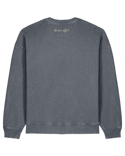 little smile - Unisex Sweater, vintage grey