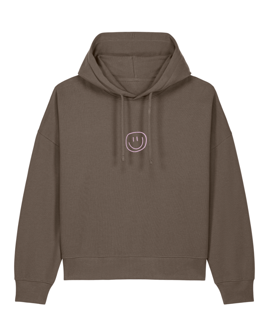 little smile - Women Hoodie, mokka