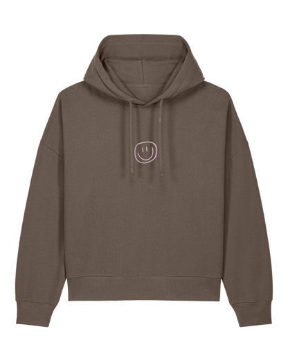little smile - Women Hoodie, mokka