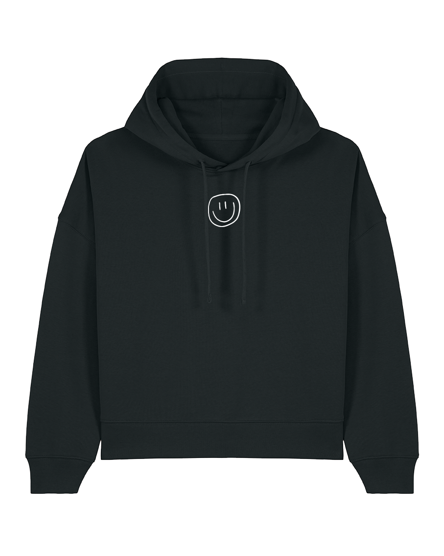 little smile - Women Hoodie, schwarz