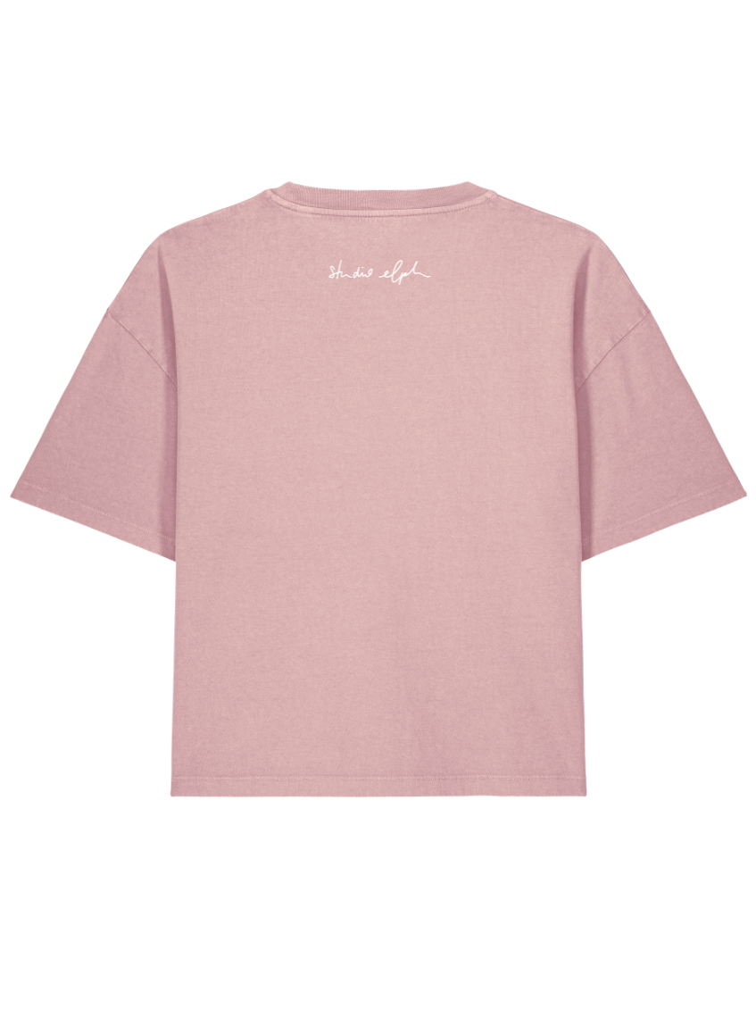 little smile - Women Shirt, vintage rose