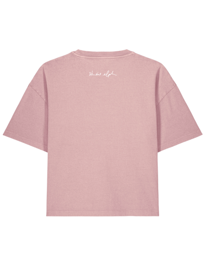 little smile - Women Shirt, vintage rose