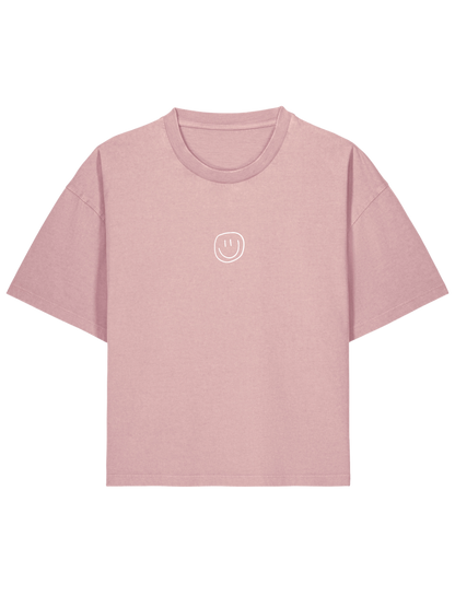 little smile - Women Shirt, vintage rose