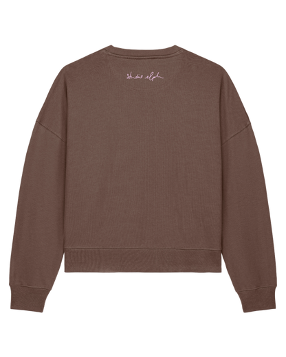 little smile - Women Sweater, mokka