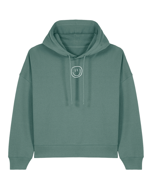little smile - Women Hoodie, green
