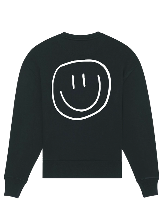 smile - Sweater, schwarz
