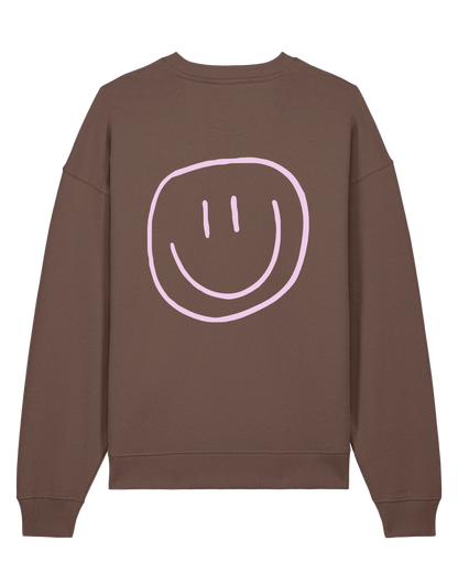 smiley - Unisex Sweater, mokka (Kopie)