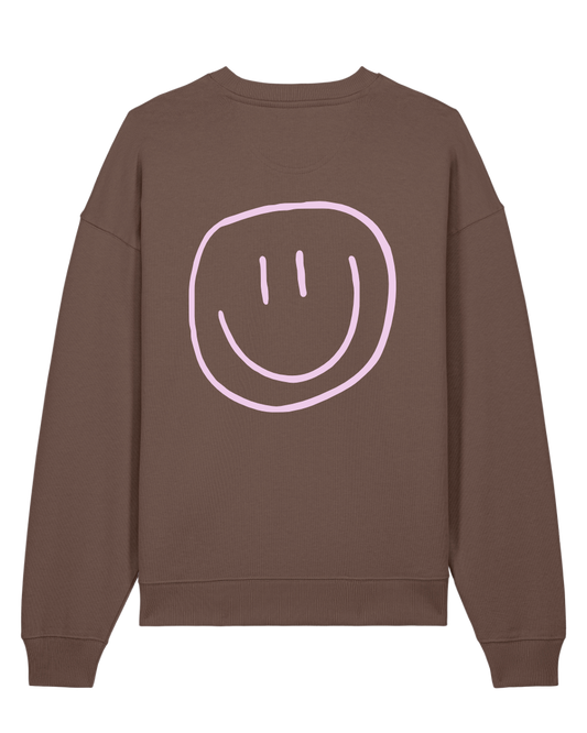 smiley - Unisex Sweater, mokka (Kopie)