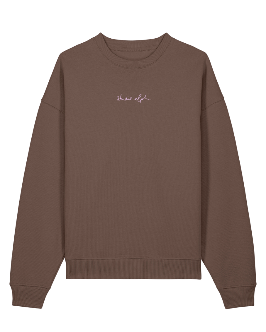 smiley - Unisex Sweater, mokka (Kopie)