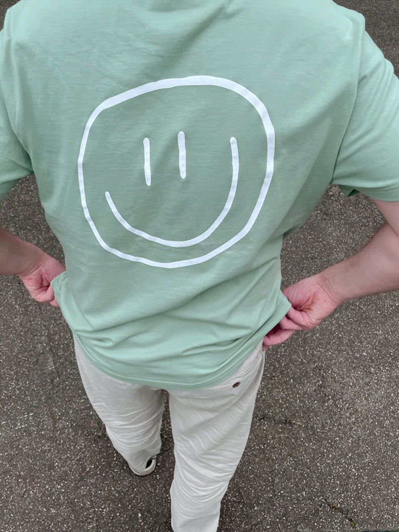 smiley - Unisex Shirt, aloe
