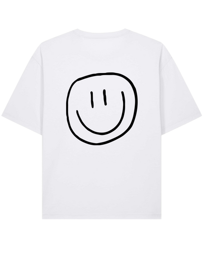 smiley - Unisex Shirt, weiß