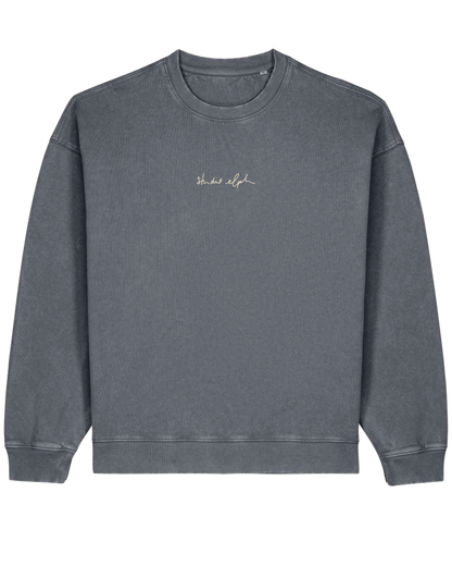 smiley - Unisex Sweater, vintage grey