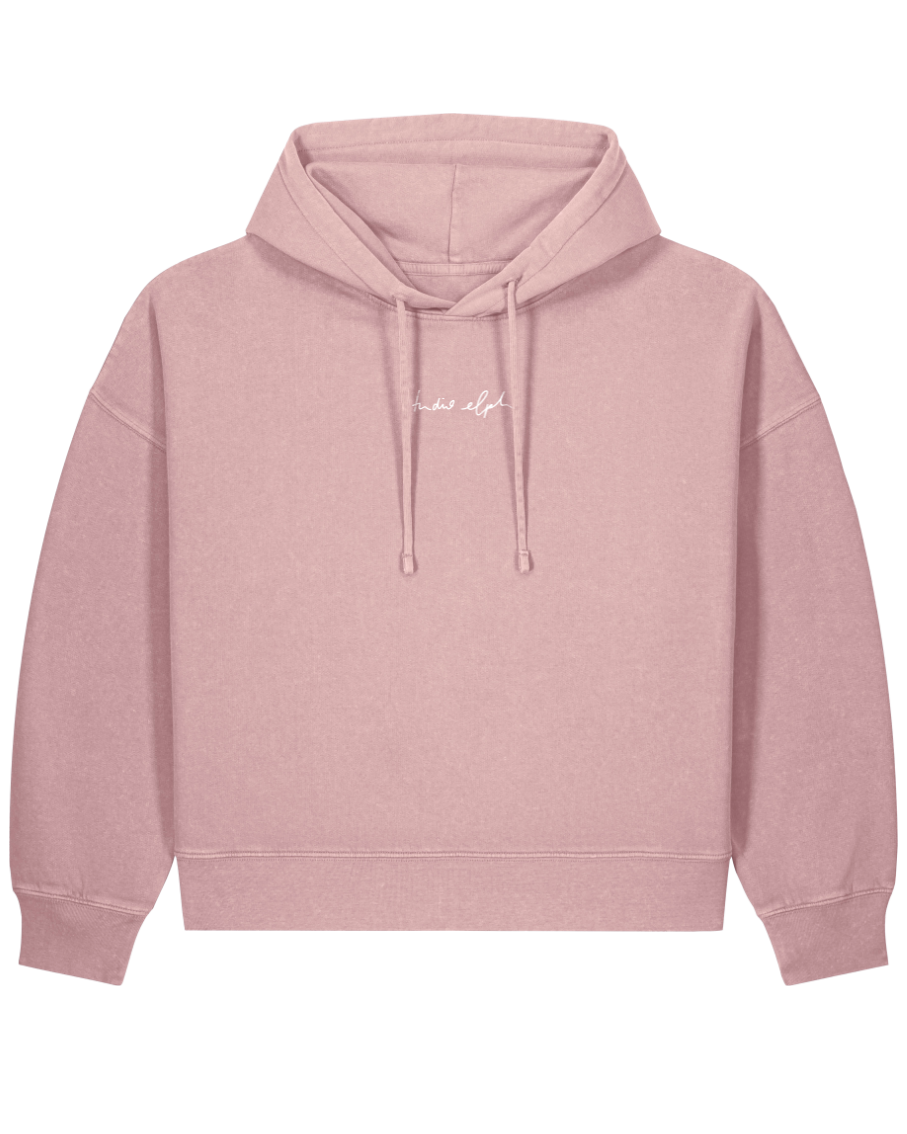 happy dacklo - Women Hoodie, vintage rose