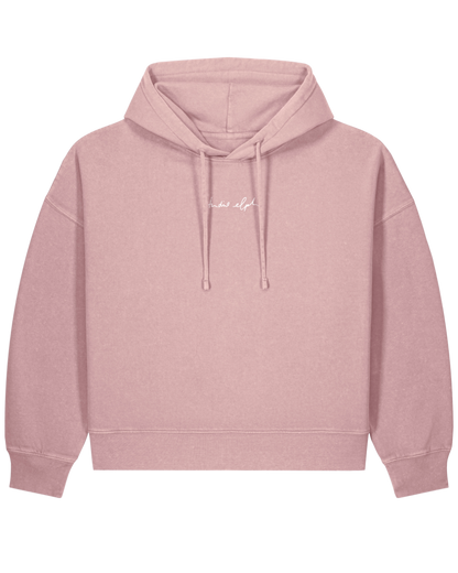 happy dacklo - Women Hoodie, vintage rose