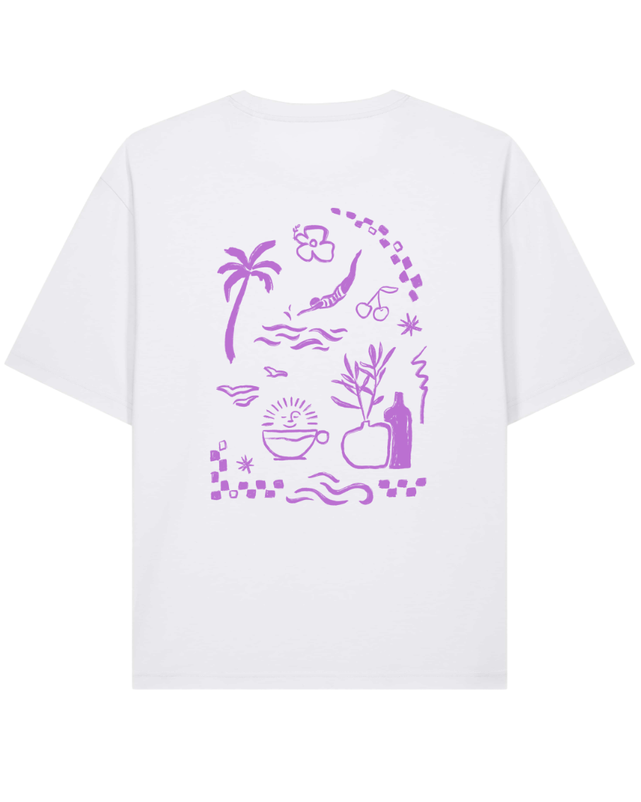 summer - Unisex Shirt, weiß