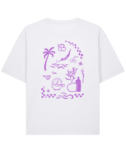 summer - Unisex Shirt, weiß