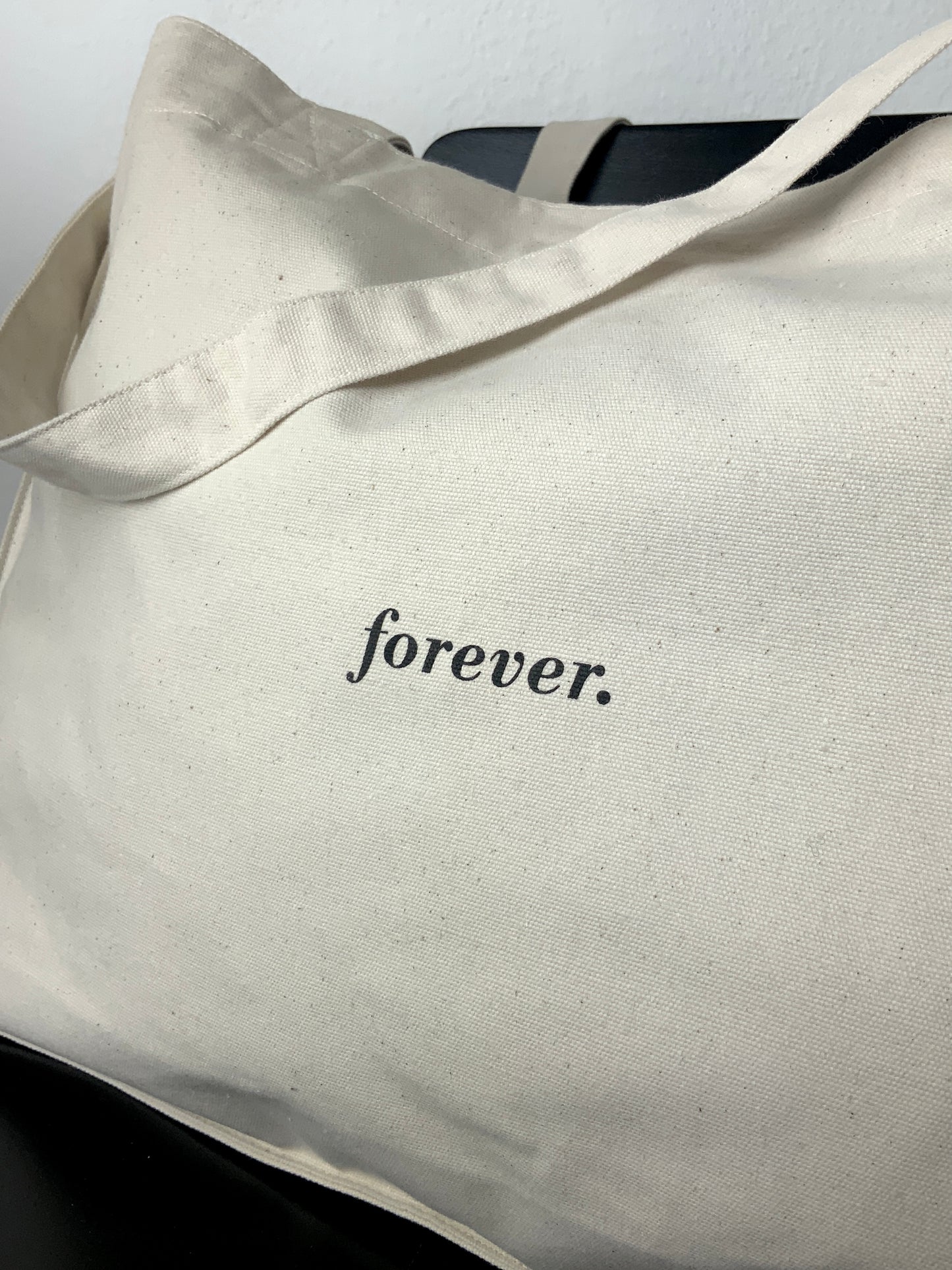 forever - XXL-Baumwolltasche, nature