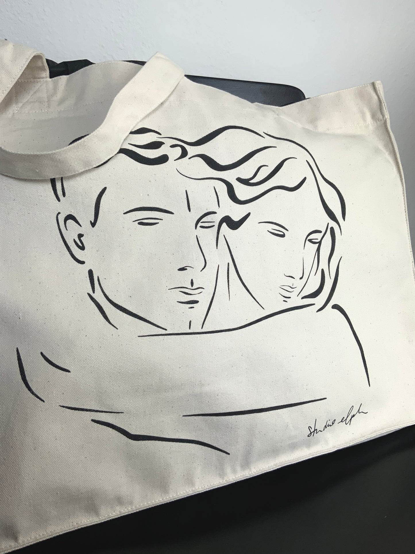 forever - XXL-Baumwolltasche, nature